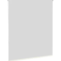 vidaXL Estor Enrollable Opaco Blanco Roto 130x130cm Tela Ancho 126,6cm Blanco crudo