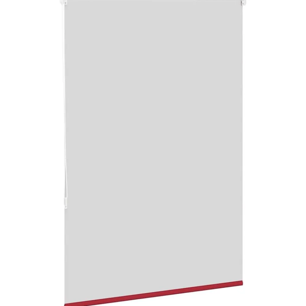vidaXL Estor Enrollable Opaco 105x130 cm Tela Ancho 100,7 cm Rojo Sale