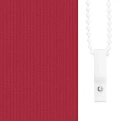 vidaXL Estor Enrollable Opaco 105x130 cm Tela Ancho 100,7 cm Rojo Sale