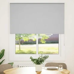 vidaXL Decoración-Estor Enrollable Opaco 120x130 cm Tela Ancho 116,6cm