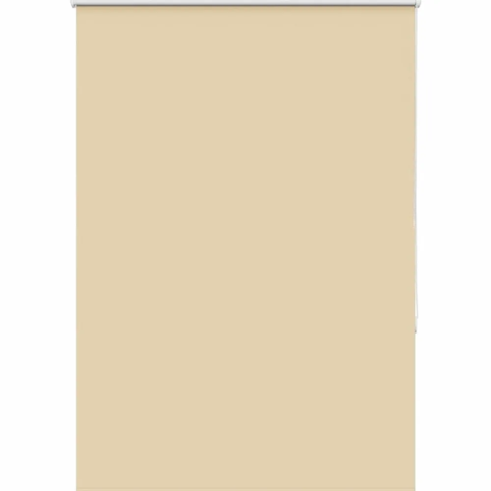 vidaXL Estor Enrollable Opaco 115x175 cm Tela Ancho 110,7 cm Beige Outlet
