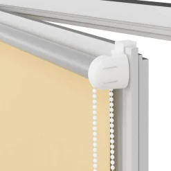 vidaXL Estor Enrollable Opaco 115x175 cm Tela Ancho 110,7 cm Beige Outlet