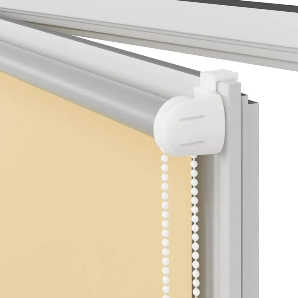 vidaXL Estor Enrollable Opaco 115x175 cm Tela Ancho 110,7 cm Beige Outlet