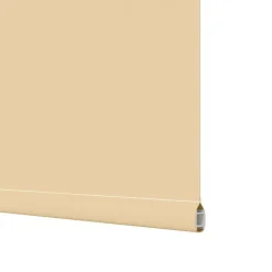 vidaXL Estor Enrollable Opaco 115x175 cm Tela Ancho 110,7 cm Beige Outlet