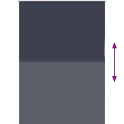 vidaXL Decoración-Estor Enrollable Opaco 105x130 cm Tela Ancho 100,7 cm