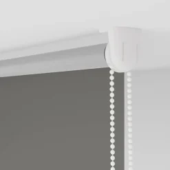 vidaXL Estor Enrollable Opaco 105x130 cm Tela Ancho 100,7 cm Gris Sale