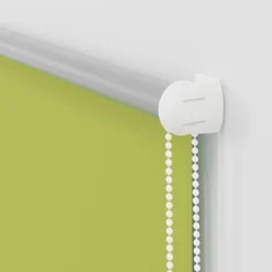 vidaXL Decoración-Estor Enrollable Opaco hojas verde 105x130cm Tela Ancho 100,7cm