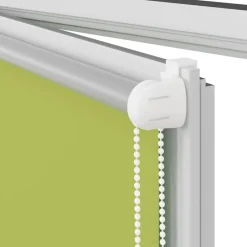 vidaXL Decoración-Estor Enrollable Opaco hojas verde 105x130cm Tela Ancho 100,7cm