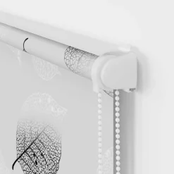 vidaXL Decoración-Estor enrollable para ducha con casete 60x240cm tela ancho 56cm