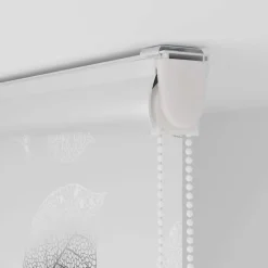 vidaXL Decoración-Estor enrollable para ducha con casete 60x240cm tela ancho 56cm