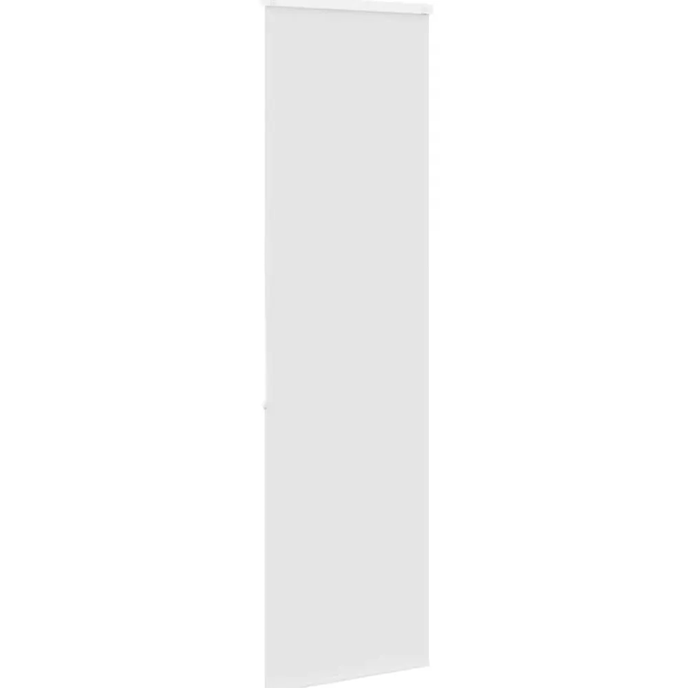 vidaXL Estor enrollable para ducha con casete 60x240cm tela ancho 56cm Blanco Clearance