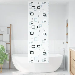 vidaXL Decoración-Estor enrollable para ducha con casete 60x240cm tela ancho 56cm