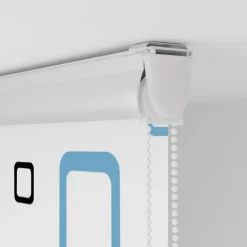 vidaXL Decoración-Estor enrollable para ducha con casete 60x240cm tela ancho 56cm