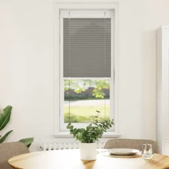 vidaXL Decoración-Estor Plisado 40x100 cm Tela Ancho 39,4 cm Poliéster