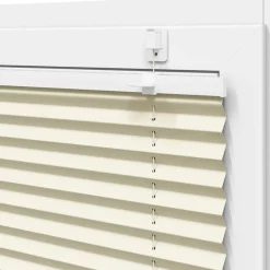 vidaXL Estor Plisado 40x100 cm Tela Ancho 39,4 cm Poliéster Crema Discount