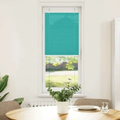 vidaXL Estor Plisado verde petróleo 40x100 cm Tela Ancho 39,4 cm Verde petr&oacute;leo Outlet