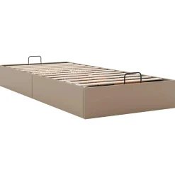 vidaXL Camas Y Accesorios-Estructura cama otomana sin colchón cuero sintético