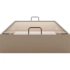 vidaXL Camas Y Accesorios-Estructura cama otomana sin colchón cuero sintético