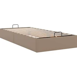 vidaXL Camas Y Accesorios-Estructura cama otomana sin colchón cuero sintético