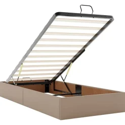 vidaXL Camas Y Accesorios-Estructura cama otomana sin colchón cuero sintético