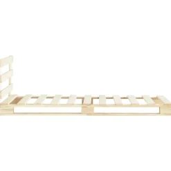 vidaXL Camas Y Accesorios-Estructura cama palets sin colchón madera maciza pino 90x200 cm