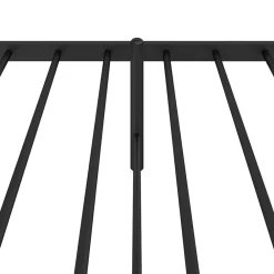vidaXL Camas Y Accesorios-Estructura cama sin colchón con cabecero metal 75x190 cm