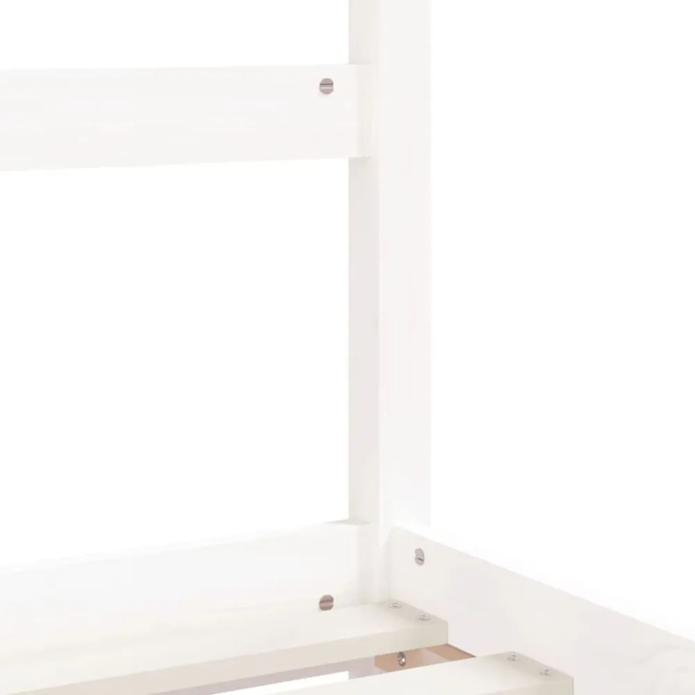 Niños vidaXL Mobiliario Para Bebés Y Niños Pequeños-Estructura de cama para niños madera de pino 90x190 cm