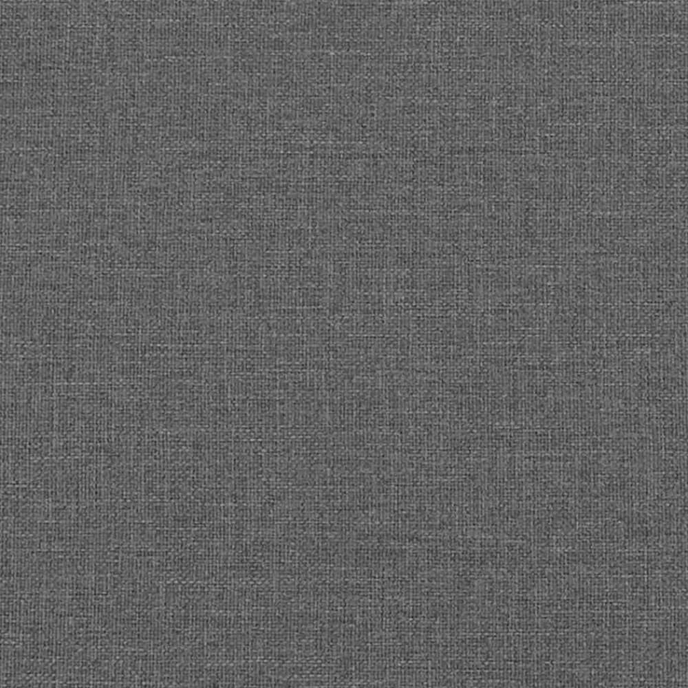 vidaXL Estructura de cama Negro y gris oscuro 120 x 200 cm Natural y gris oscuro Online