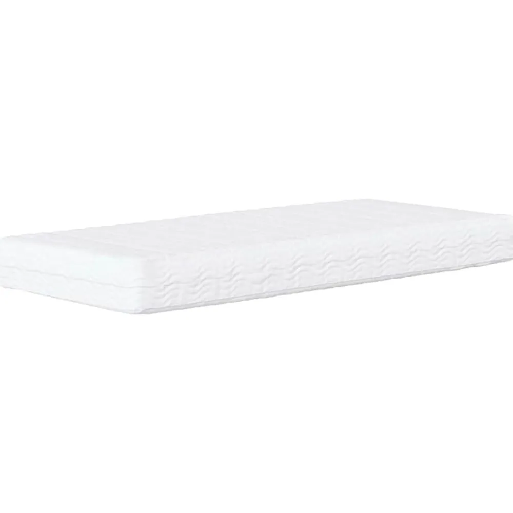 vidaXL Estructura de Cama Esquina con Colchón 2 pcs Verde Terciopelo Verde oscuro New