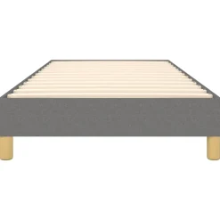 vidaXL Camas Y Accesorios-Estructura de cama con somier tela 80x200 cm