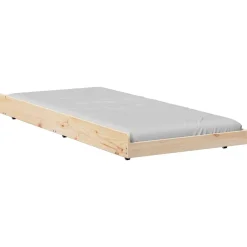 vidaXL Camas Y Accesorios-Estructura de cama 100 x 200 cm Madera de pino macizo
