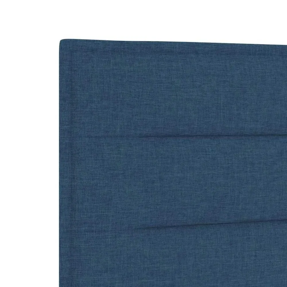 vidaXL Estructura de cama con cabecera 80 x 200 cm tela Azul Clearance