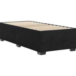 vidaXL Camas Y Accesorios-Estructura de cama sin colchón terciopelo 80x200 cm