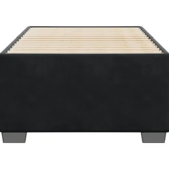 vidaXL Camas Y Accesorios-Estructura de cama sin colchón terciopelo 80x200 cm