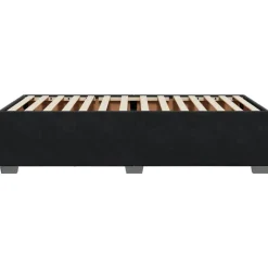 vidaXL Camas Y Accesorios-Estructura de cama sin colchón terciopelo 80x200 cm