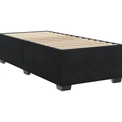 vidaXL Camas Y Accesorios-Estructura de cama sin colchón terciopelo 80x200 cm