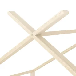 vidaXL Estructura de cama infantil de madera maciza de pino 70x140 cm Marr&oacute;n Outlet