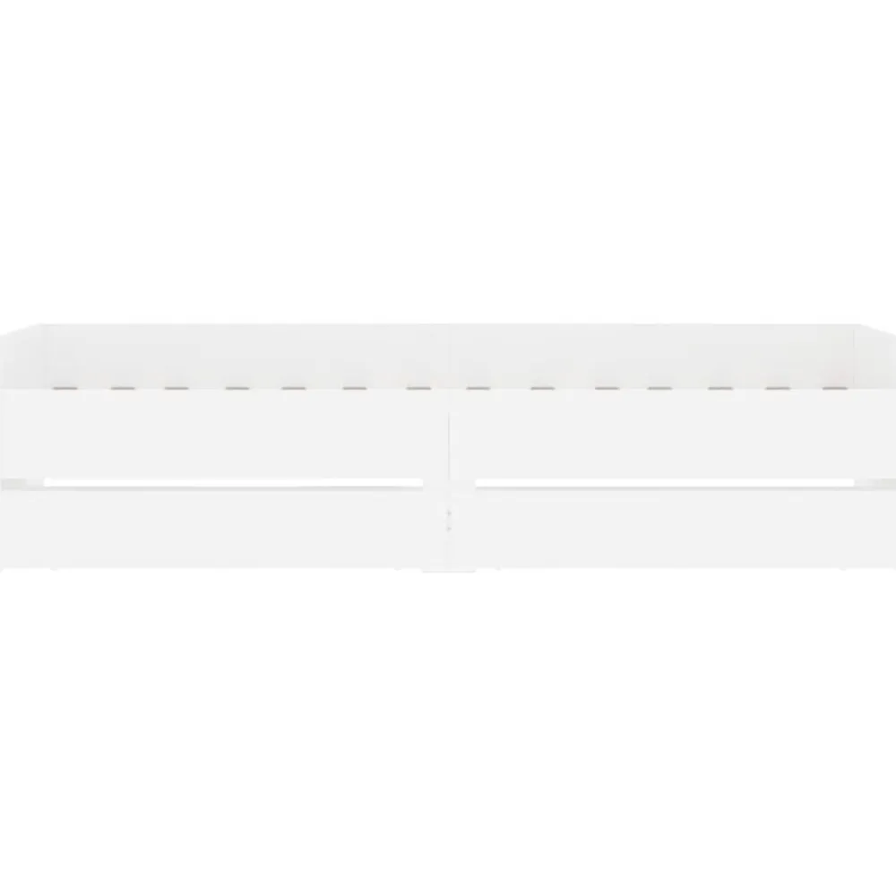 vidaXL Estructura de cama con cajones 100x200 cm Blanco Best