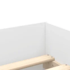 vidaXL Estructura de cama con cajones 100x200 cm Blanco Best