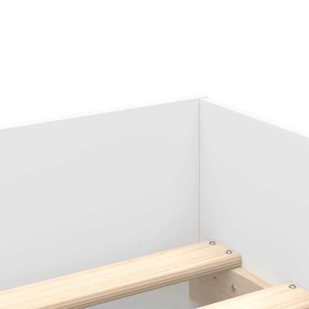 vidaXL Estructura de cama con cajones 100x200 cm Blanco Best