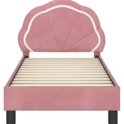 vidaXL Camas Y Accesorios-Estructura de cama para niños pequeños con cabecera
