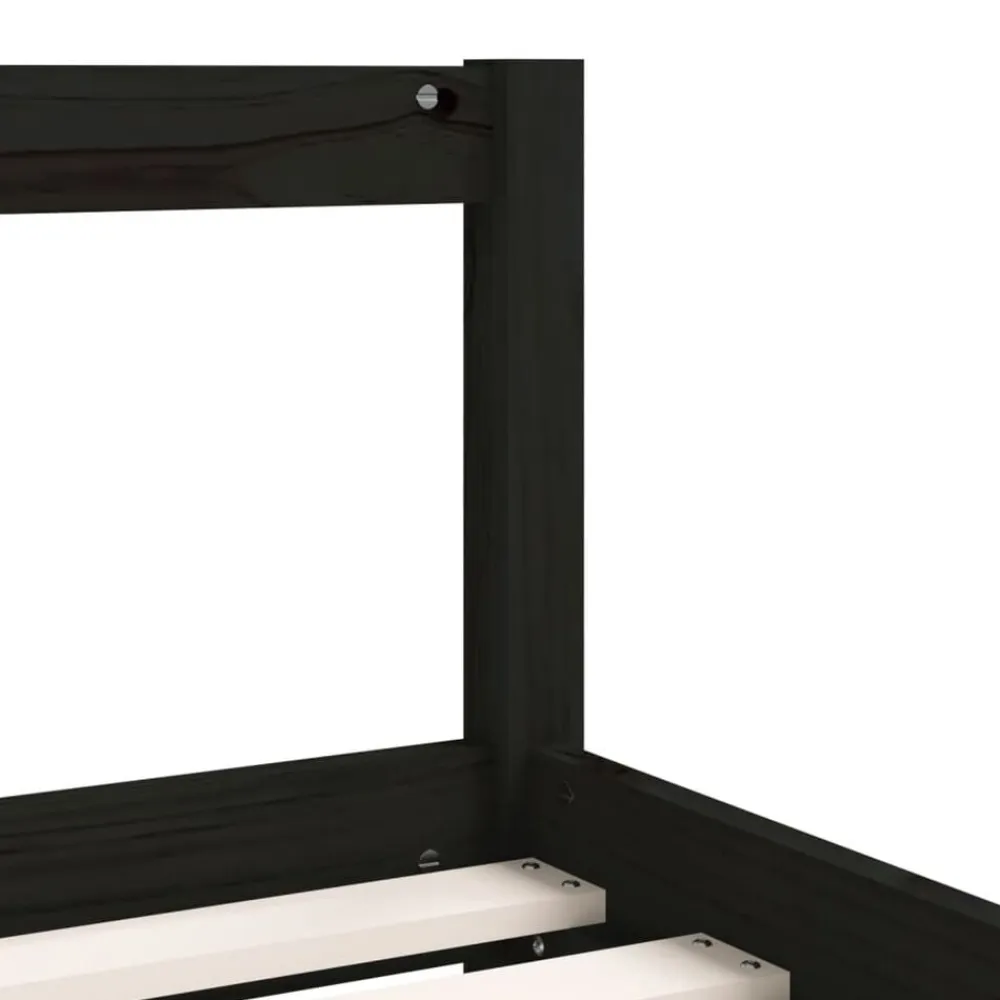 Niños vidaXL Mobiliario Para Bebés Y Niños Pequeños-Estructura de cama niños con cajones madera pino 80x200cm