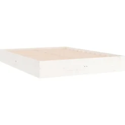 vidaXL Camas Y Accesorios-Estructura de cama sin colchón madera maciza 200x200 cm