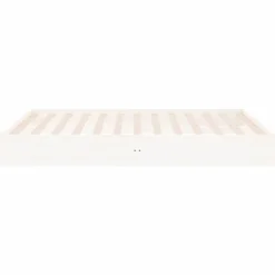 vidaXL Camas Y Accesorios-Estructura de cama sin colchón madera maciza 200x200 cm