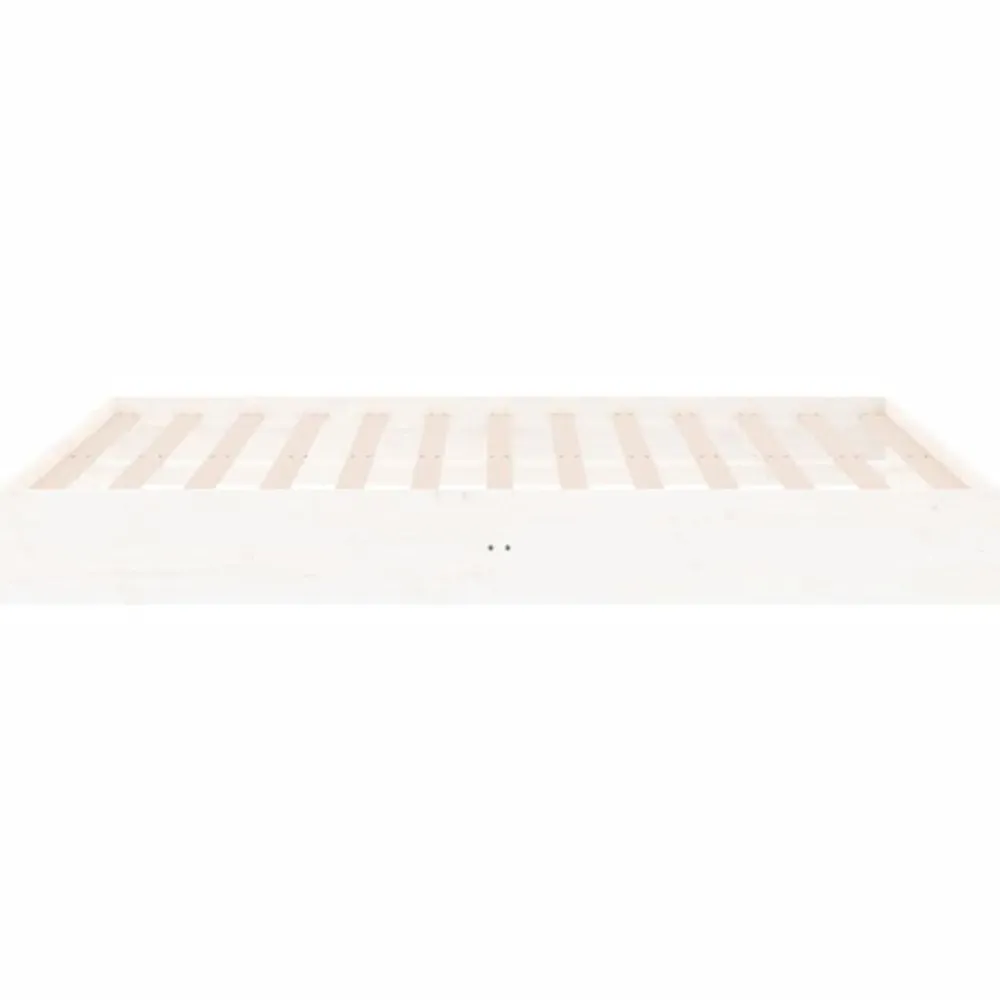 vidaXL Camas Y Accesorios-Estructura de cama sin colchón madera maciza 200x200 cm