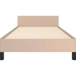 vidaXL Camas Y Accesorios-Estructura de cama con cabecero sin colchón 80x200 cm