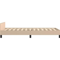 vidaXL Camas Y Accesorios-Estructura de cama con cabecero sin colchón 80x200 cm