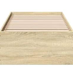 vidaXL Camas Y Accesorios-Estructura de cama sin colchón madera 75x190 cm