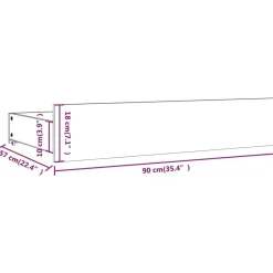 vidaXL Estructura de cama con cajones doble 135x190 cm Blanco Outlet