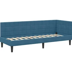 vidaXL Camas Y Accesorios-Estructura de cama en esquina 80 cm x 200 cm Terciopelo
